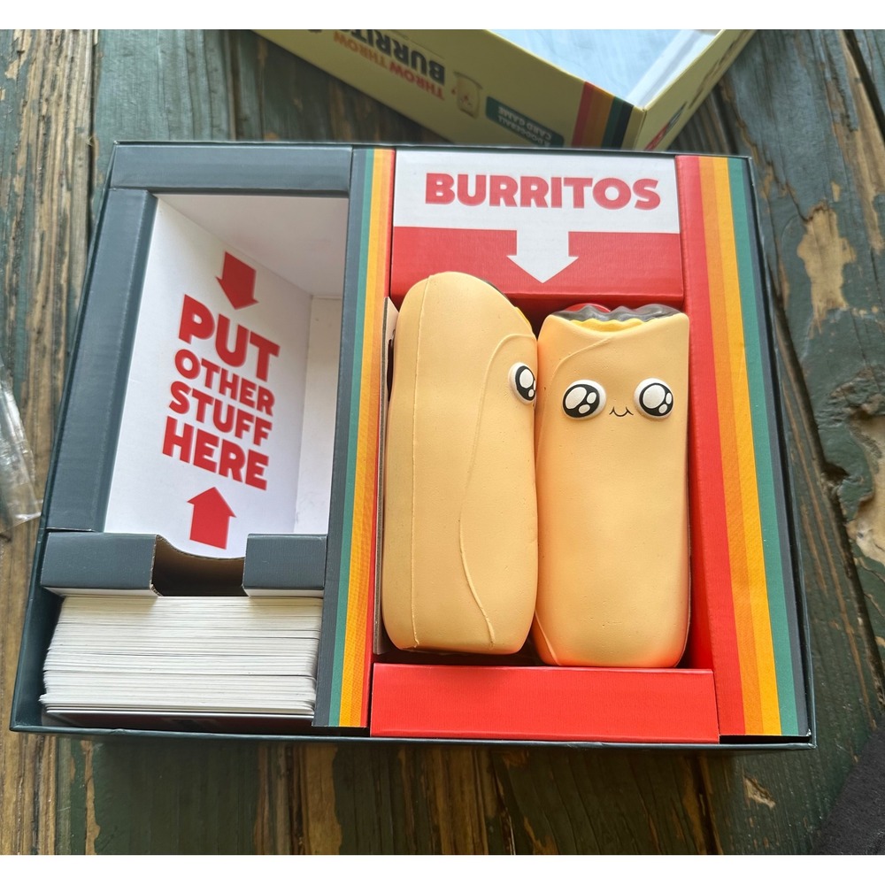 Exploding Kittens Throw Throw Burrito Dodgeball Card Game Incomplete Set 2394